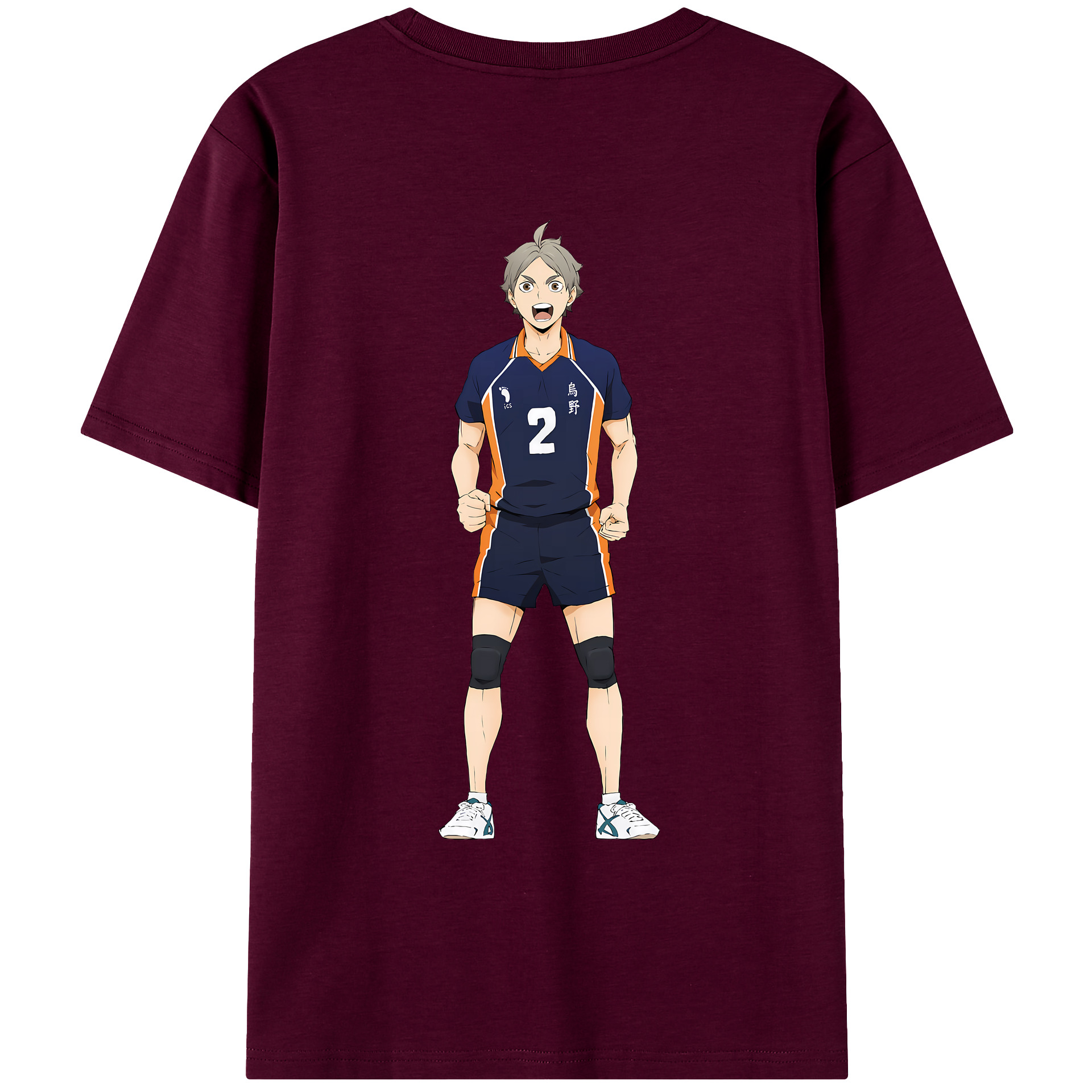 （画像用） ハイキュー!! Haikyu!! レディース半袖Tシャツ(バックプリント)